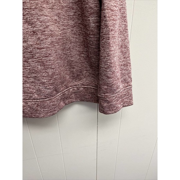 Under Armour Hoddie‎ Loose Mens Large Red Long Sleeves Pullover Logo Medium - Picture 9 of 9